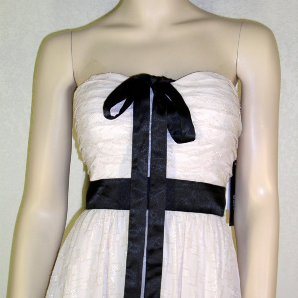 Miss Sixty NWT Sexy Chiffon Strapless Dress